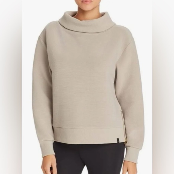 Varley Simon Women's Ribbed Side-Zip Sweater Size M - Picture 1 of 14